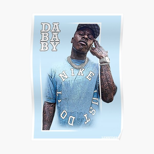 DaBaby Blue  Poster RB0207 product Offical DaBaby Merch