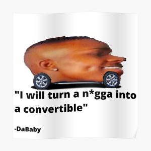 DaBaby Car Poster RB0207 product Offical DaBaby Merch