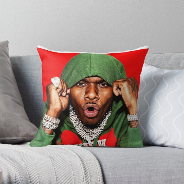 sticker-dababy-perfect Throw Pillow RB0207 product Offical DaBaby Merch