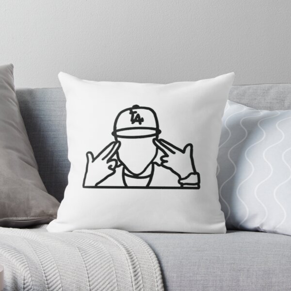 Simple DaBaby Throw Pillow RB0207 product Offical DaBaby Merch