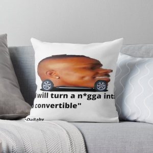 DaBaby Car Throw Pillow RB0207 product Offical DaBaby Merch