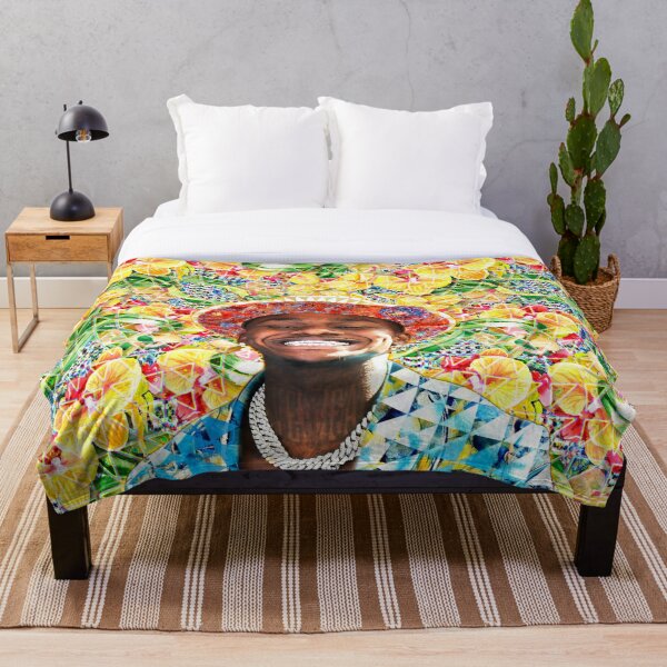 DaBaby Portrait Throw Blanket RB0207 product Offical DaBaby Merch