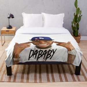 rabbo Rap Dababy Hip-hop baby on baby Tour 2019 Throw Blanket RB0207 product Offical DaBaby Merch