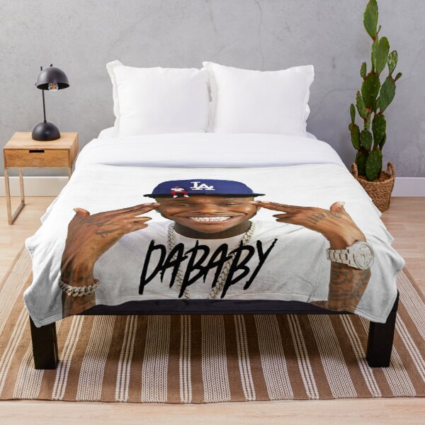 rabbo Rap Dababy Hip-hop baby on baby Tour 2019 Throw Blanket RB0207 product Offical DaBaby Merch