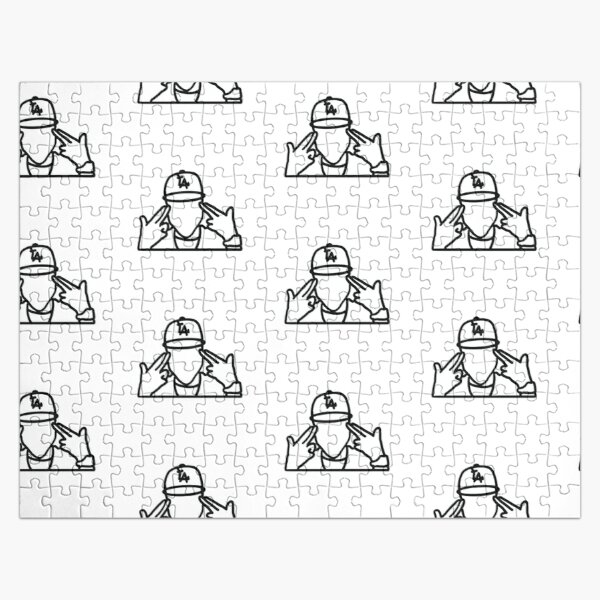Simple DaBaby Jigsaw Puzzle RB0207 product Offical DaBaby Merch